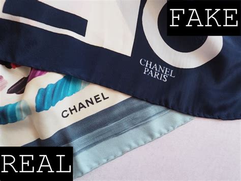 chanel scarf fake|authentic chanel clothing label.